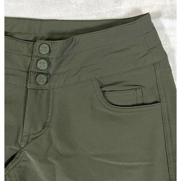 RARE Lululemon Carry Less Olive Utility Pants Sz 4 Hiking Pocket Secret Messages - Picture 2 of 16